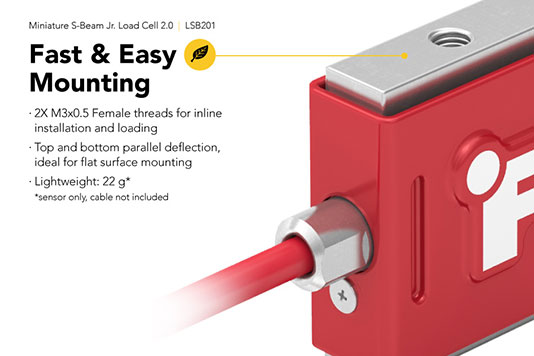 乐鱼网页版 LSB201 微型力传感器