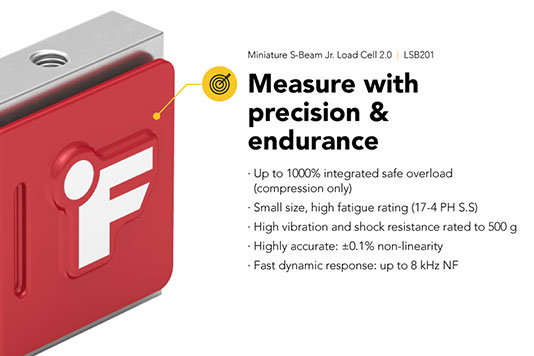 乐鱼网页版 LSB201 微型力传感器