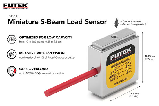乐鱼网页版 LSB200 微型力传感器