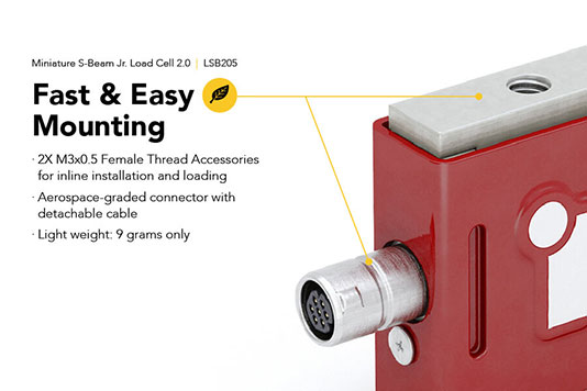 乐鱼网页版 LSB205 微型力传感器