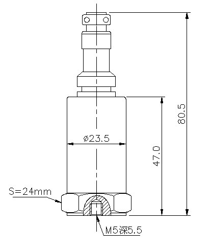 压电式加速度传感器结构 压电式加速度传感器结构